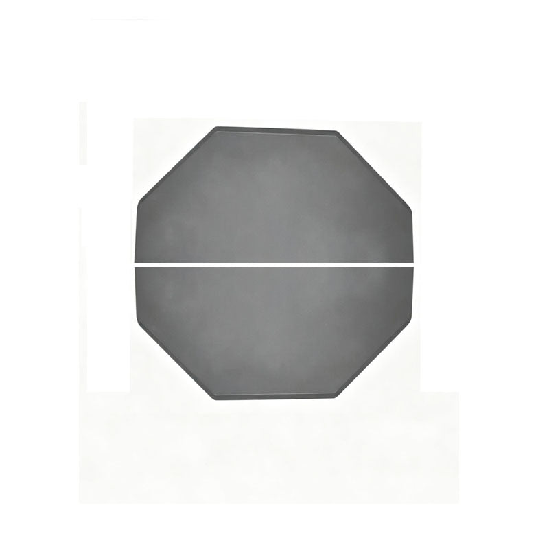 15"x 7.5" x 5/16" Half Octagonal NSiC High Temp Kiln Shelf