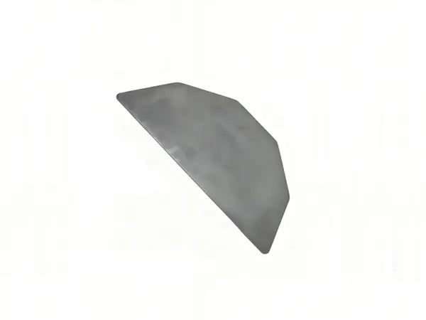 Silicon Carbide Half Decagon Kiln Shelf 20x10x5/16 Inch for Kiln Furniture, High Temperature Kiln Partition