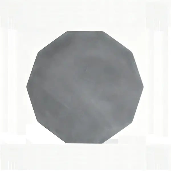 Lightweight high strength decagonal silicon carbide kiln shelf for top-load