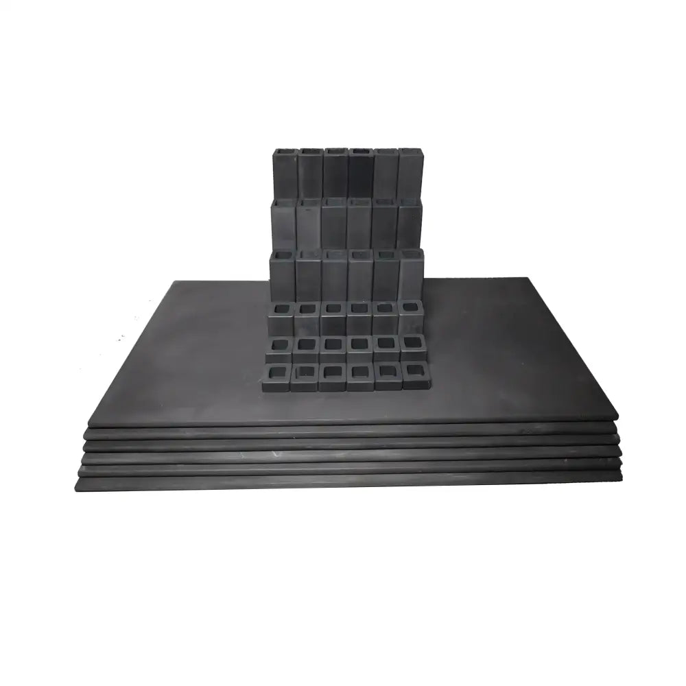 Complete L&L 42-piece kiln furniture set, designed specifically for the DaVinci X3227 electric kiln. This comprehensive ceramic firing kit provides all essential high-temperature components for professional and hobbyist use.
