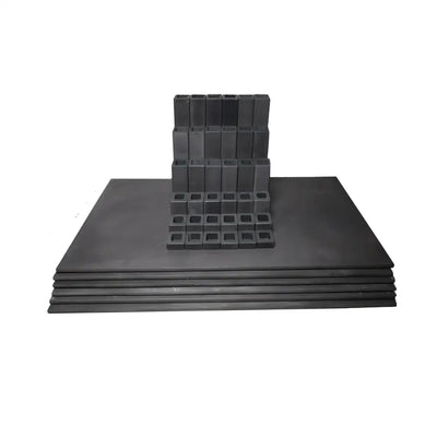 L&L DaVinci X3227 Kiln Furniture Set | 42-Piece Complete Ceramic Firing Set 