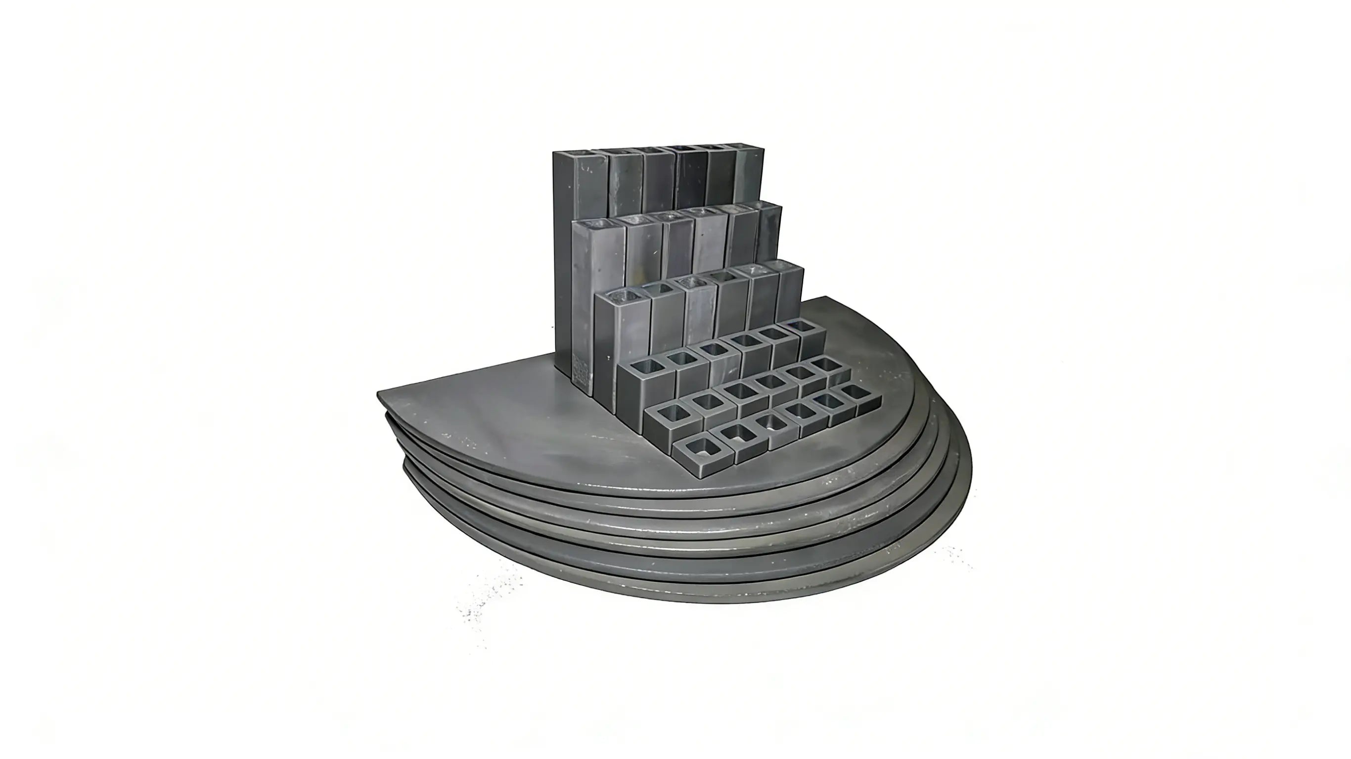 L&L e28S-3 Easy-Fire窑炉叠烧配件套装｜42件组陶瓷与陶艺高效堆烧解决方案 - 碳化硅窑具套组