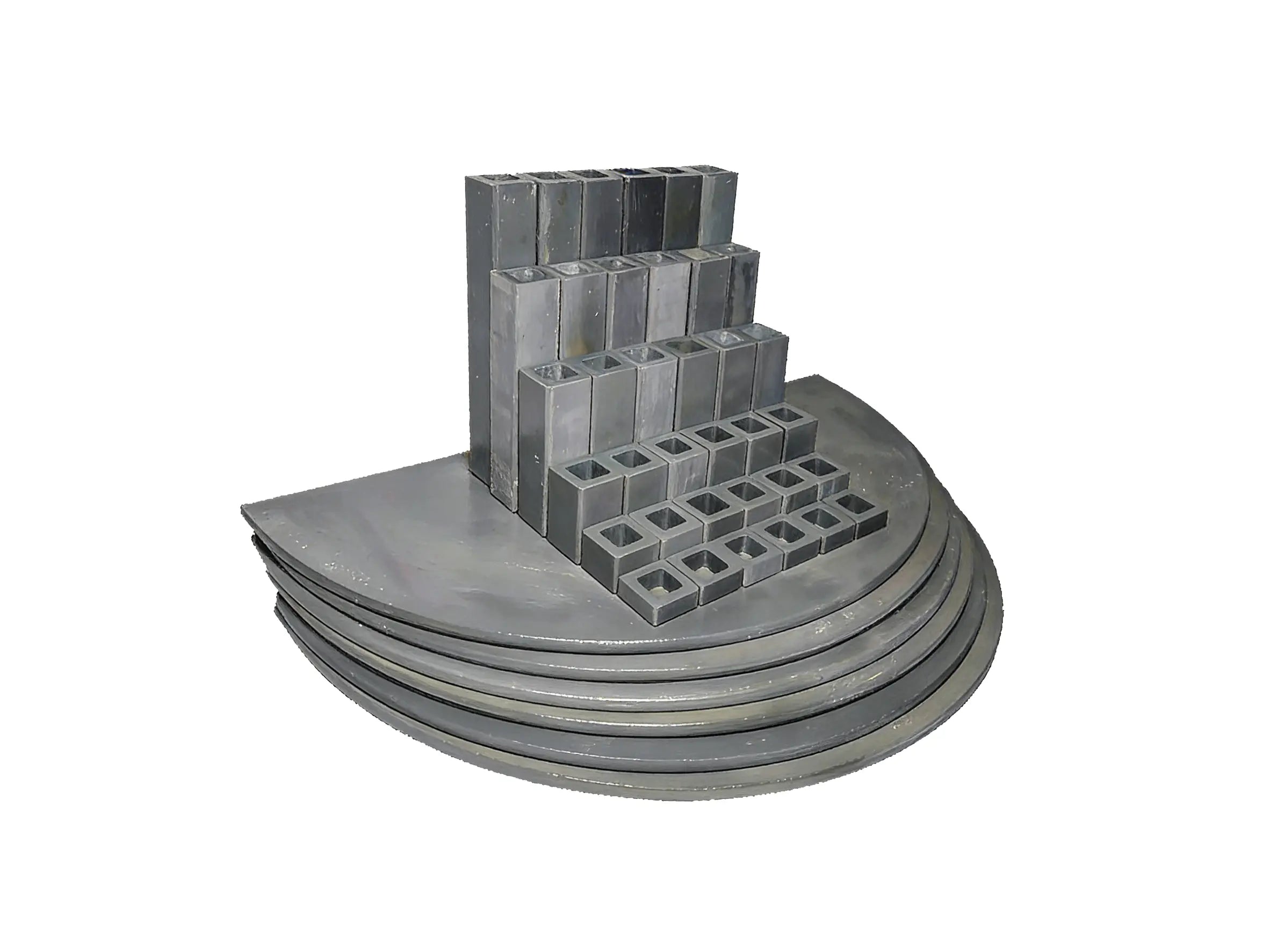 L&L e28S-3 Easy-Fire窑炉叠烧配件套装｜42件组陶瓷与陶艺高效堆烧解决方案 - 碳化硅窑具套组