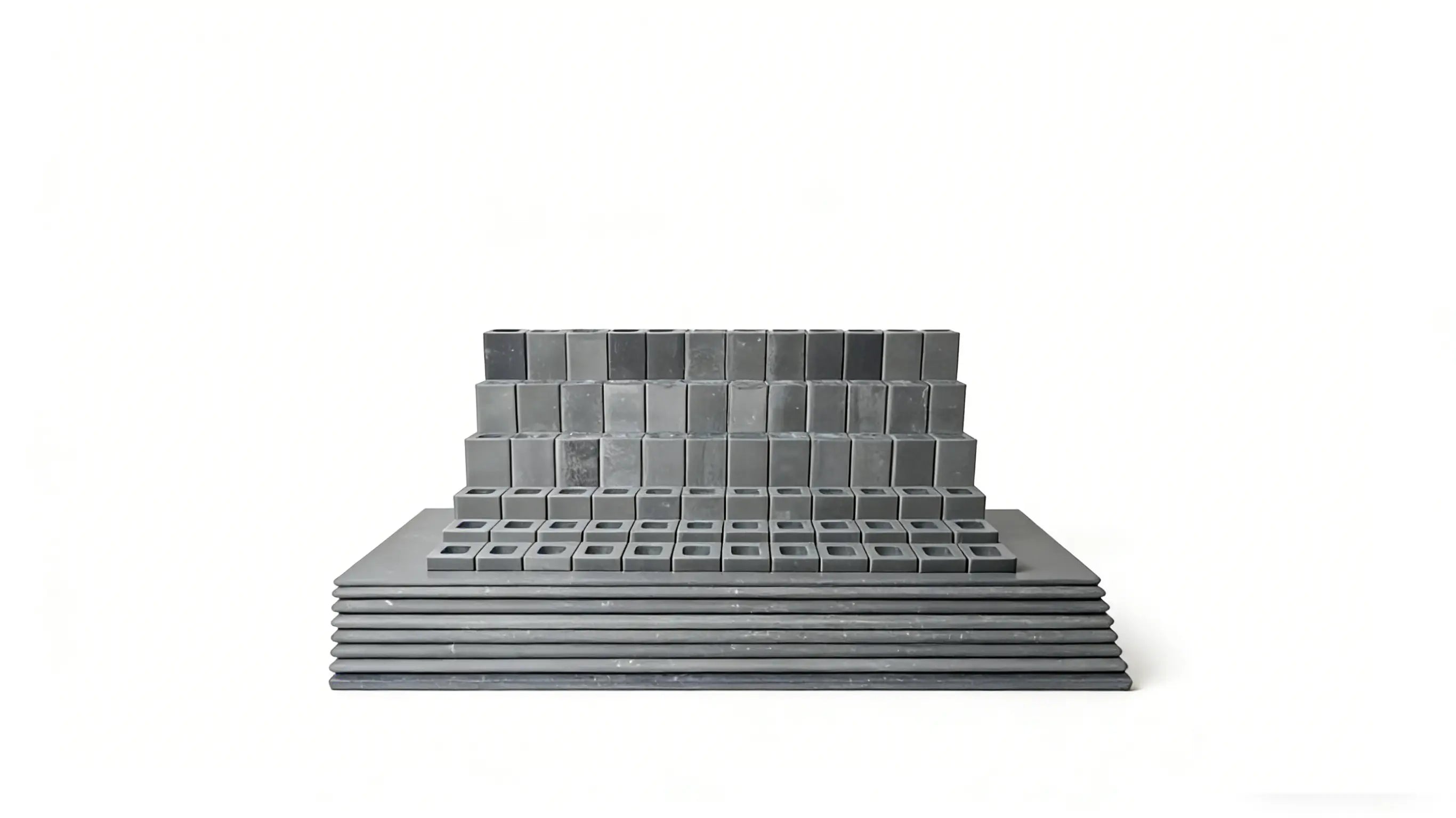 L&L EL2448 Easy-Load窑具套装 – 82件组，专为高效陶瓷与陶艺窑炉烧制设计 - 碳化硅窑具套组