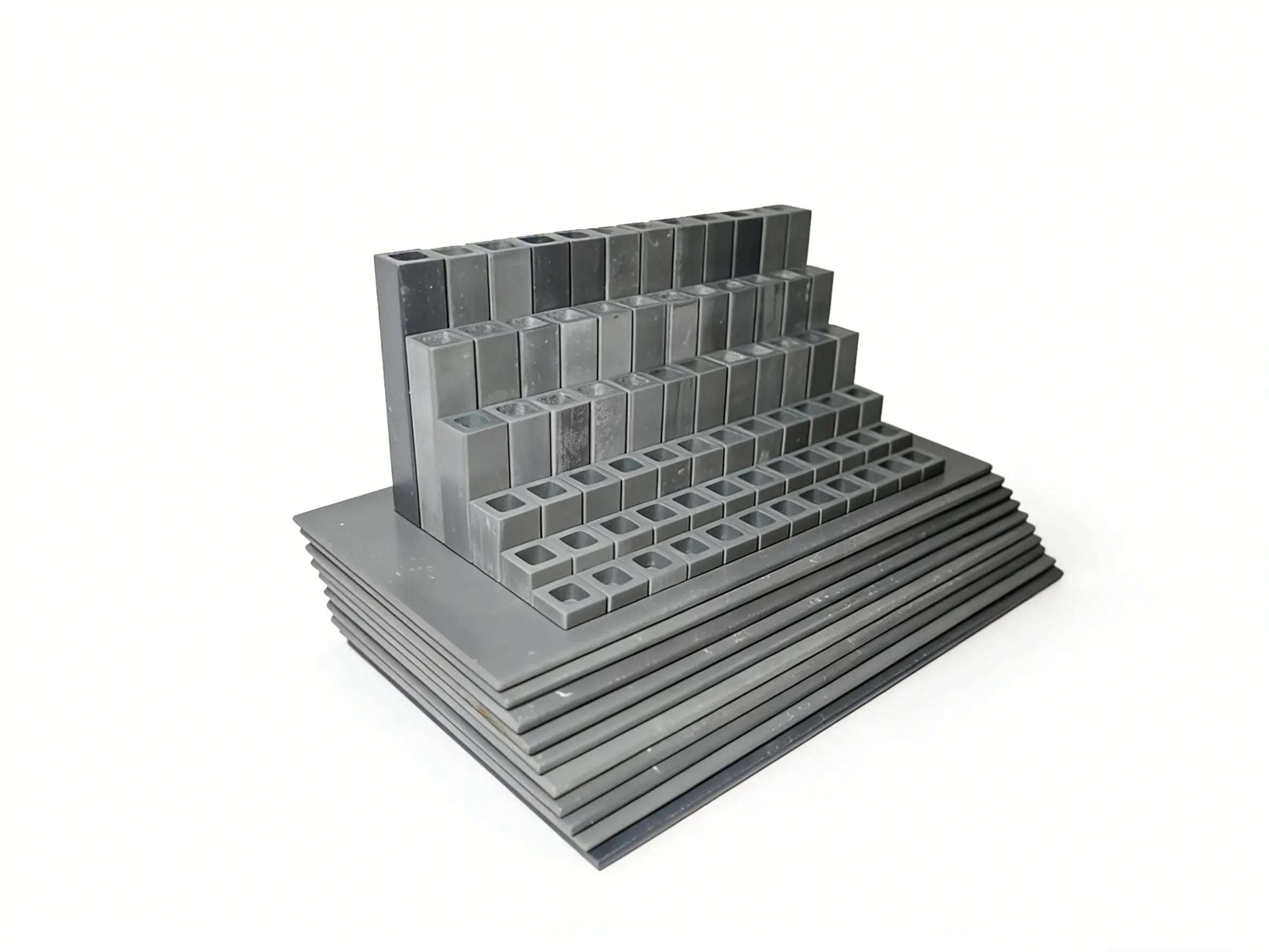 L&L EL2448 Easy-Load窑具套装 – 82件组，专为高效陶瓷与陶艺窑炉烧制设计 - 碳化硅窑具套组