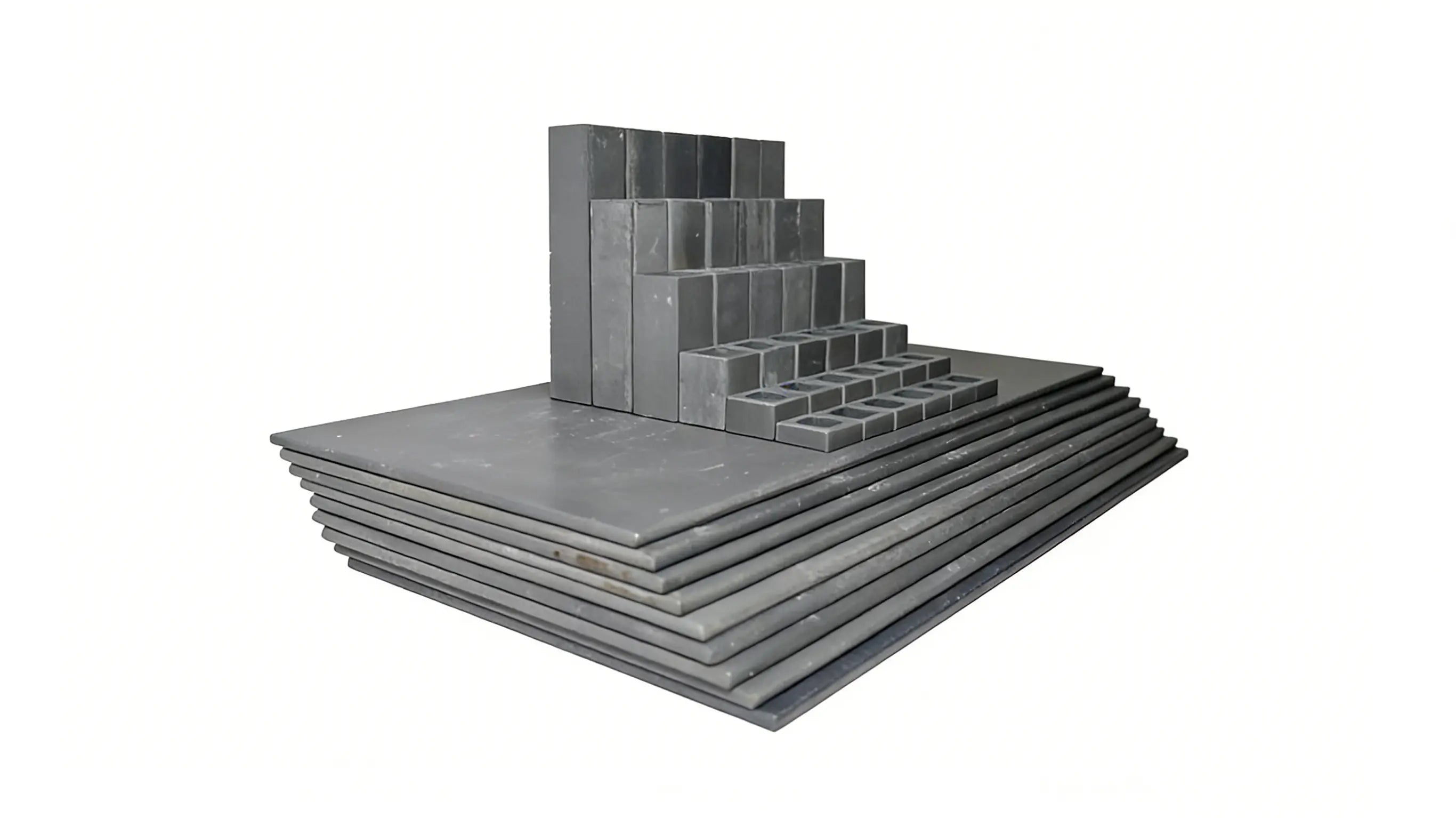 L&L T2327 DaVinci 窑具套装 – 45件组，适用于陶艺与陶瓷烧制 - 碳化硅窑具套组