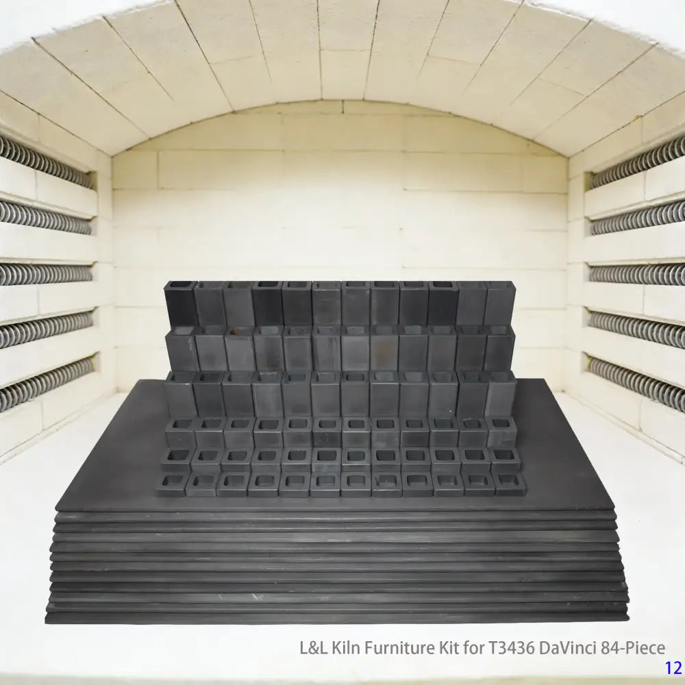 Multi-Size Square Post Components - L&L T3436 DaVinci Kiln Furniture Kit 84-Piece Figure 12