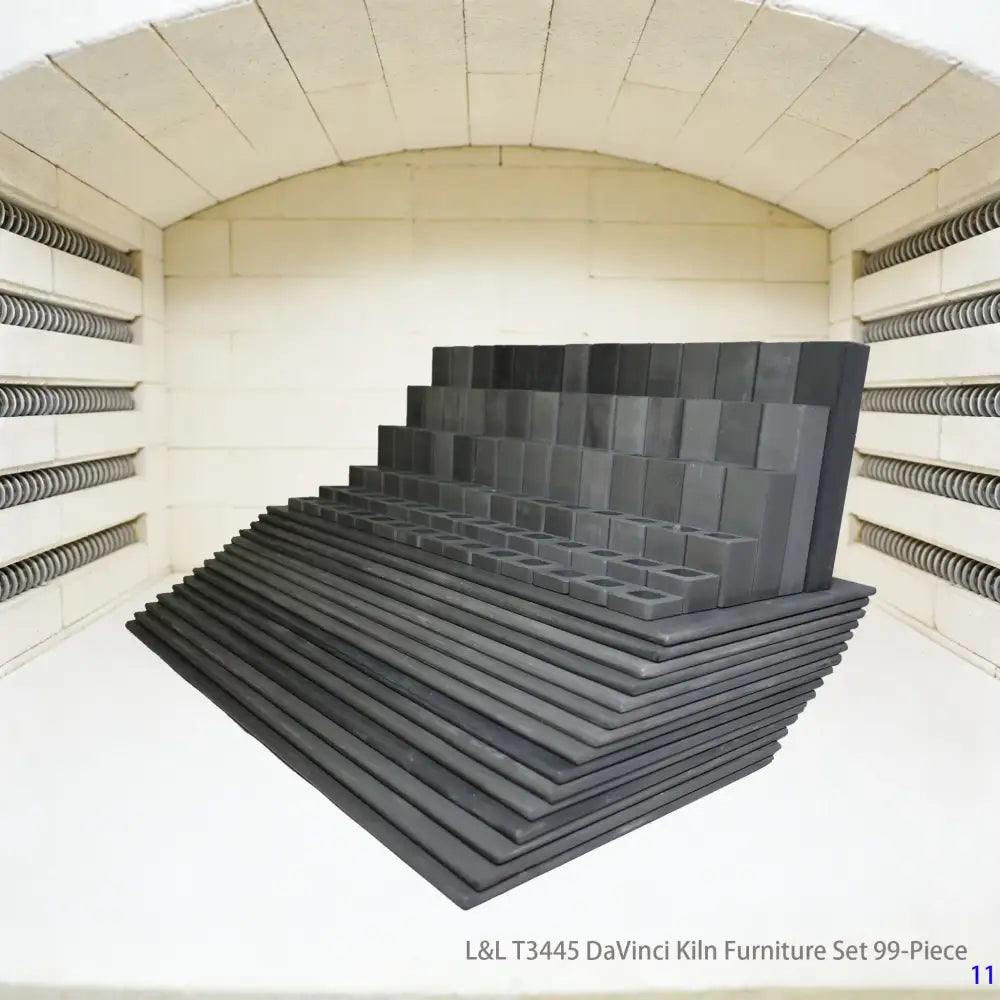 Multi-Size Square Post Components of L&L T3445 DaVinci Kiln Furniture Set 99-Piece Figure 11