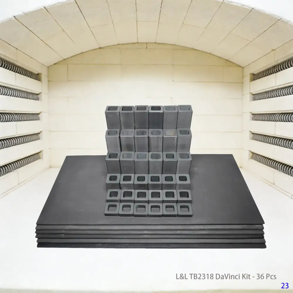 High Density Refractory Stacking Kiln Accessories for High Efficiency Ceramic Art Firing Production