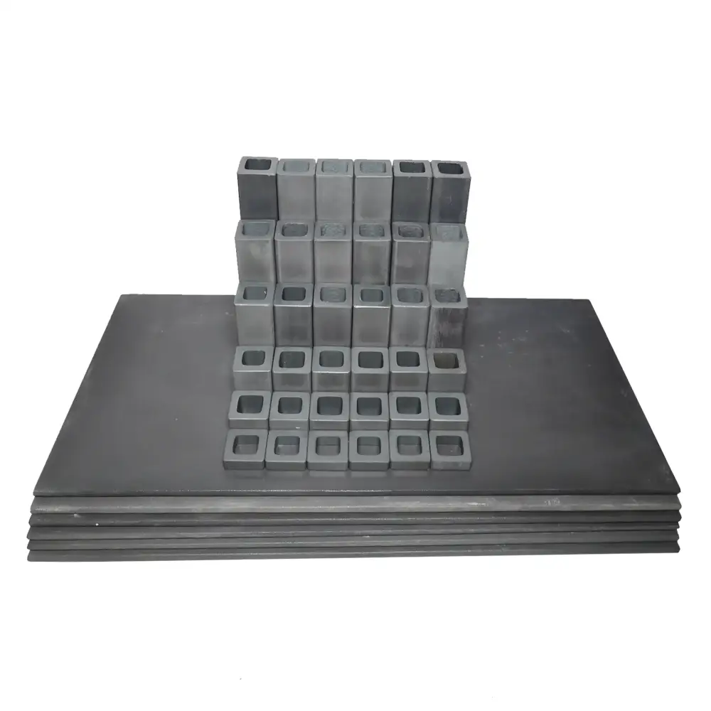 42-piece kiln furniture kit for L&L X2827 model kiln, includes silicon carbide shelves, posts, and accessories.
