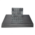 42-piece kiln furniture kit for L&L X2827 model kiln, includes silicon carbide shelves, posts, and accessories.