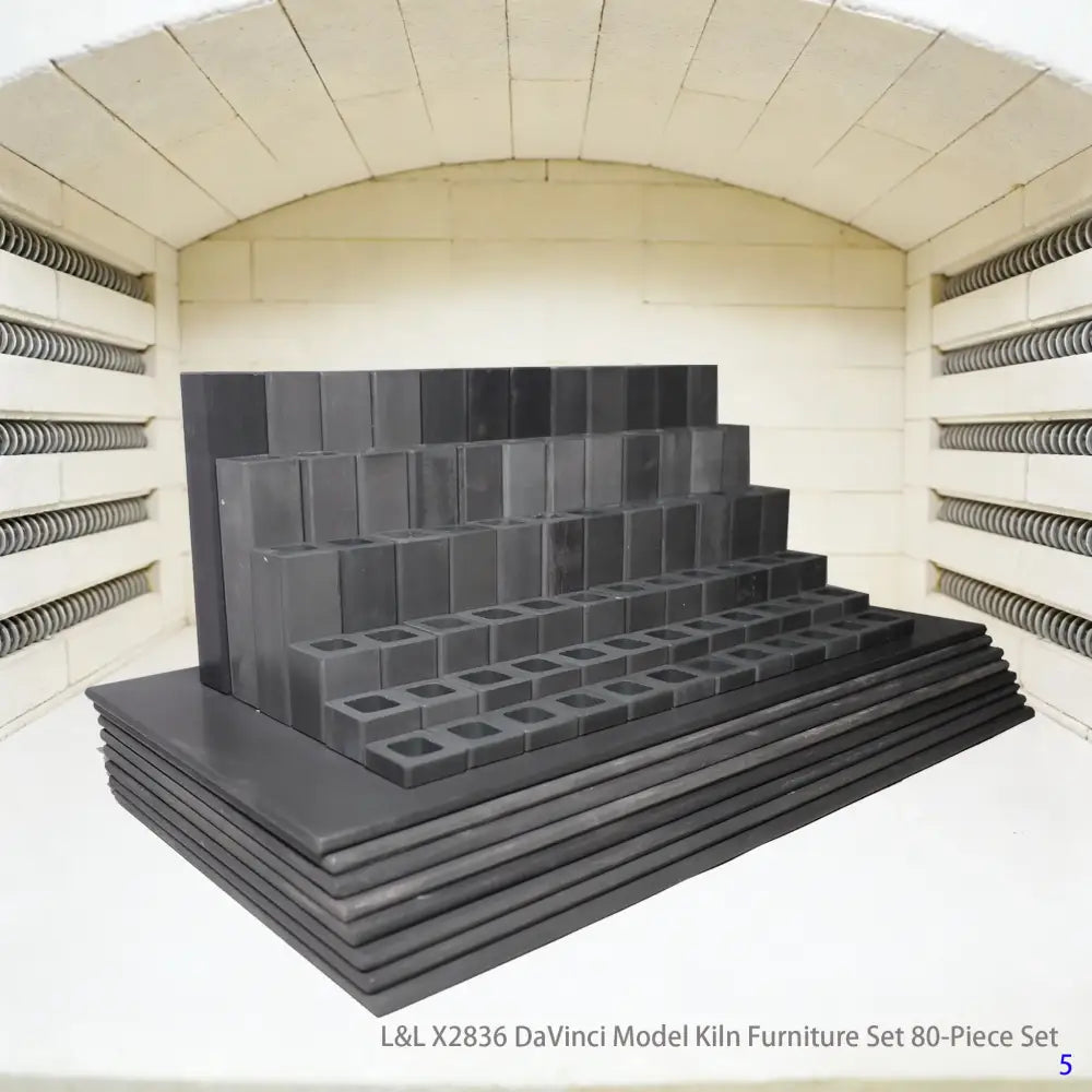 Silicon nitride bonded silicon carbide kiln furniture set L&L X2836 DaVinci Model Figure 5