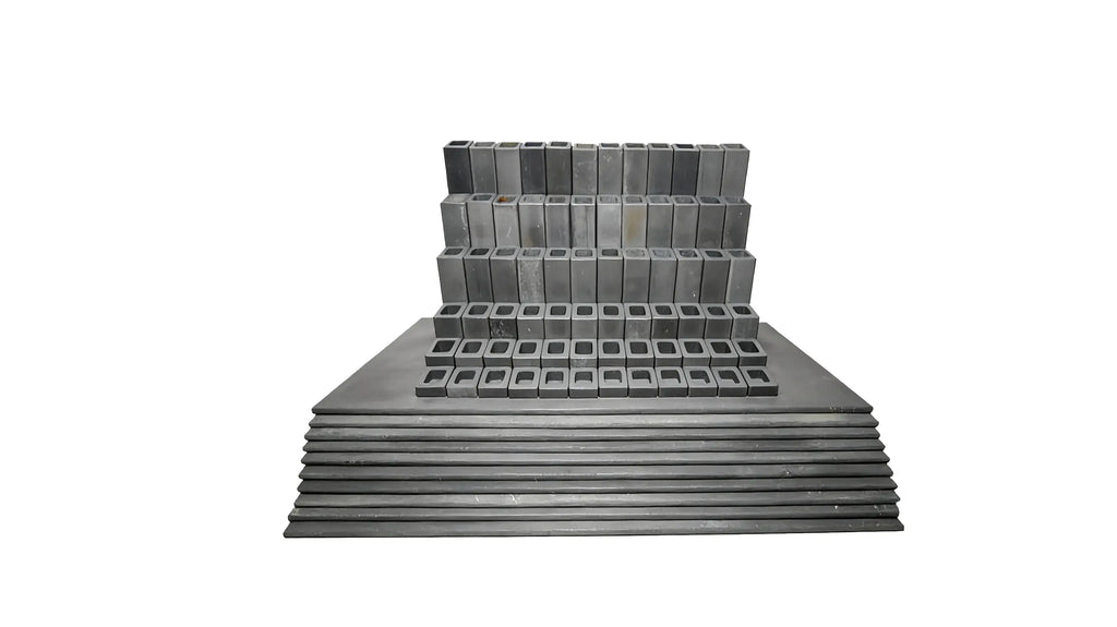 Full set stacking kiln shelves and posts compatible with L&L X3245 DaVinci electric kiln