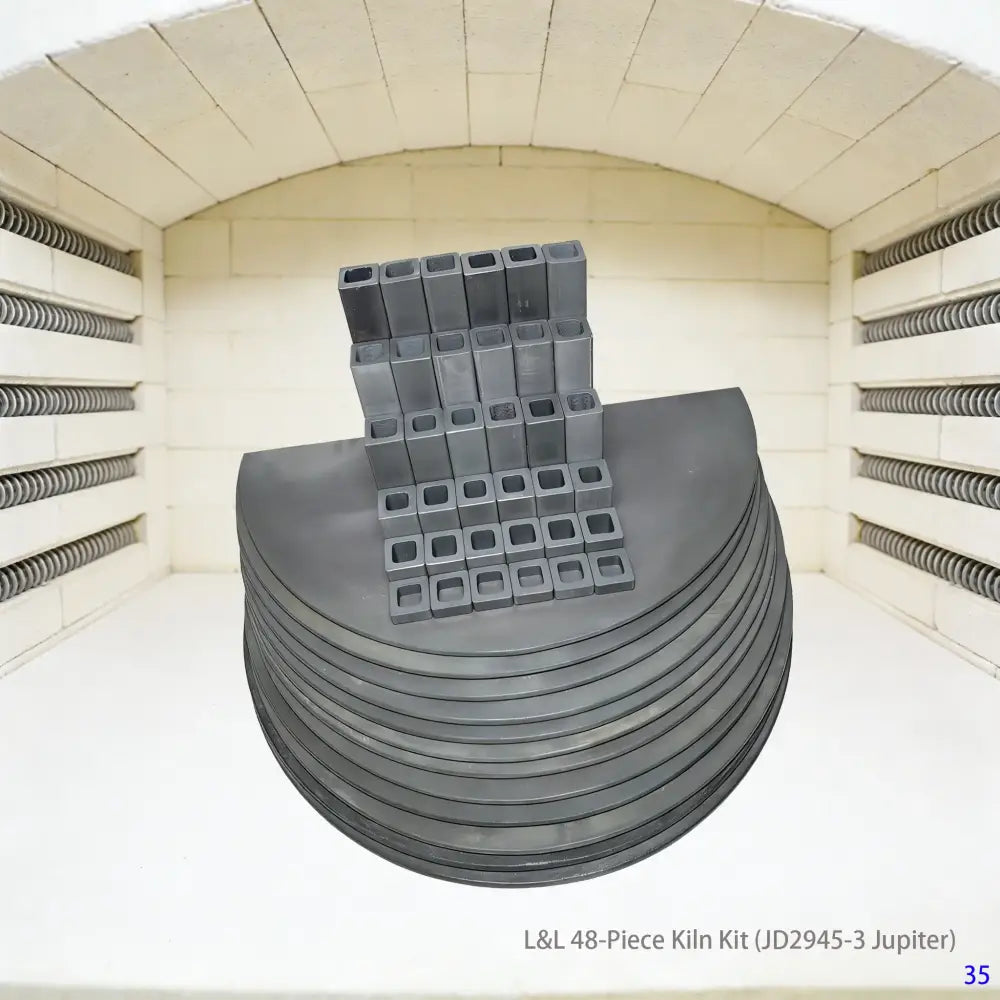 L&L 48-Piece Kiln Furniture Kit for JD2945-3 Jupiter