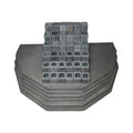 This 42-piece set is customized for the Skutt 1222-3 electric kiln, using modular forming structures and precision support units. It meets the layered precise sintering needs of pottery and ceramics, adapts to glaze curing and high-temperature bisque forming processes, and optimizes thermal energy conduction and structural consistency of finished products within the kiln.