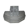 This 44-piece set is matched and designed for the Skutt 1227-3PK model electric kiln, integrating a multi-layer refractory framework and support components. It meets the efficient layered sintering needs of ceramic artworks, applicable to processes such as glaze curing and high-temperature bisque treatment, significantly improving thermal circulation uniformity within the kiln and the quality of finished products.