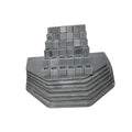 A complete 43-piece high-temperature kiln furniture set designed for Skutt KM1022 electric kilns. Includes various thicknesses of square/round refractory shelves, alumina posts, and triangular stilts, suitable for pottery, ceramic glaze firing, and bisque firing—essential accessories for studio professional firing.