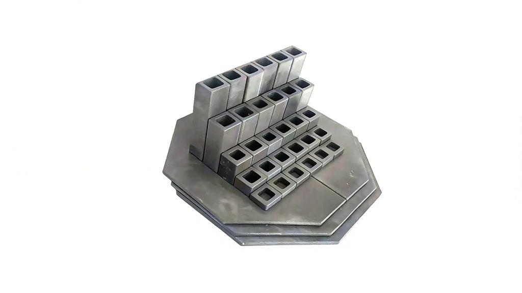 Complete stacking kiln shelves and posts kit for multiple Skutt electric pottery kiln models