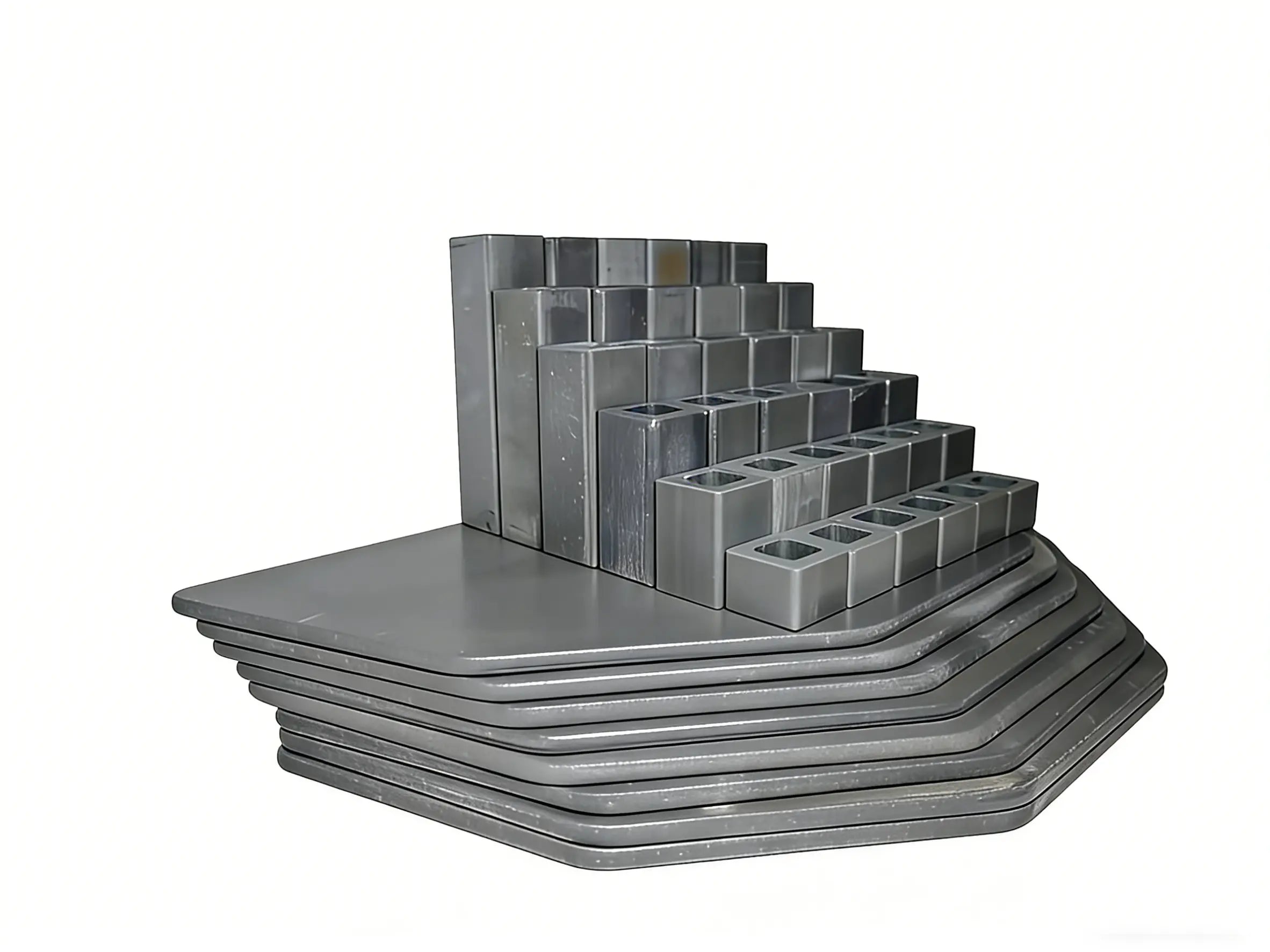 44pcs Complete Silicon Carbide Kiln Support Kit Suitable for Skutt KS1027 Pottery Kiln Equipment